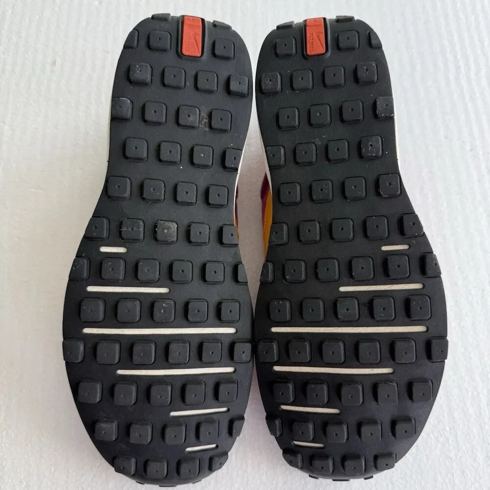 Size 8.5 - Nike Waffle One Active Fuchsia University Gold Black DC2533-600 - Picture 5 of 9